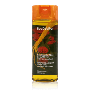 Regenerierendes Shampoo mit Ginsengwurzel EcoDeViva-200ml_Art.Nr.28812_4.6P.